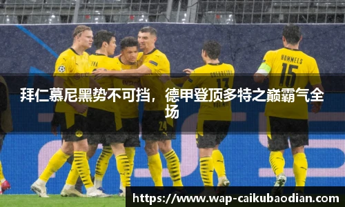 拜仁慕尼黑势不可挡,德甲登顶多特之巅霸气全场